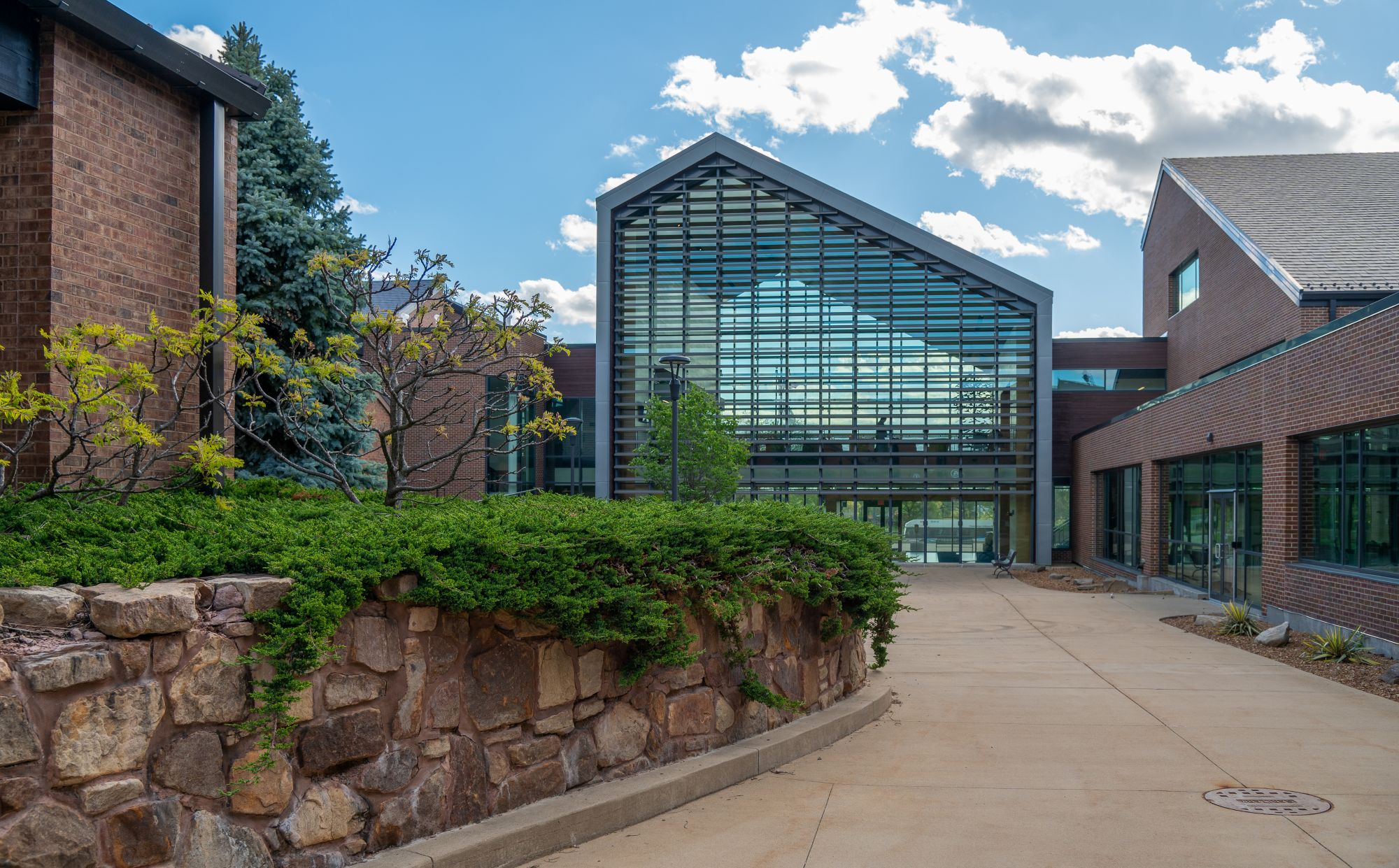 exterior of the Parkland Student Union